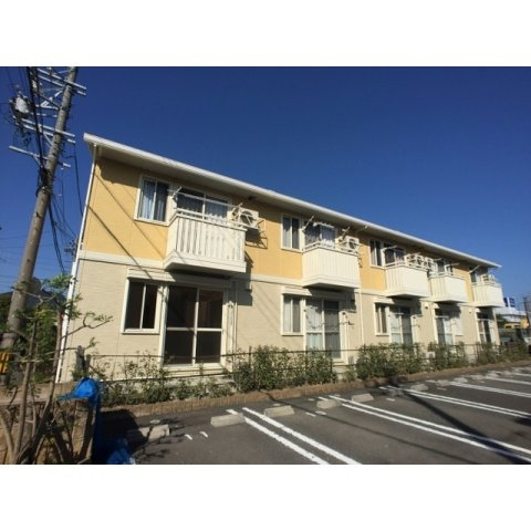 岐阜市領下７丁目のアパートの外観