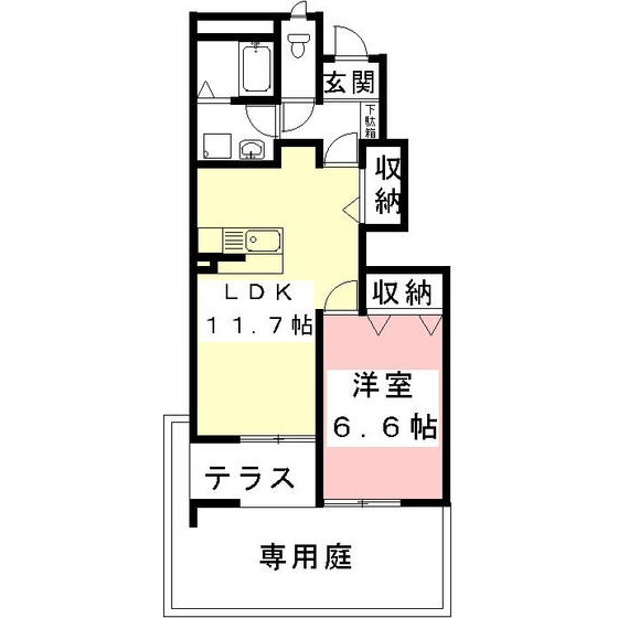 ベルハイムの間取り
