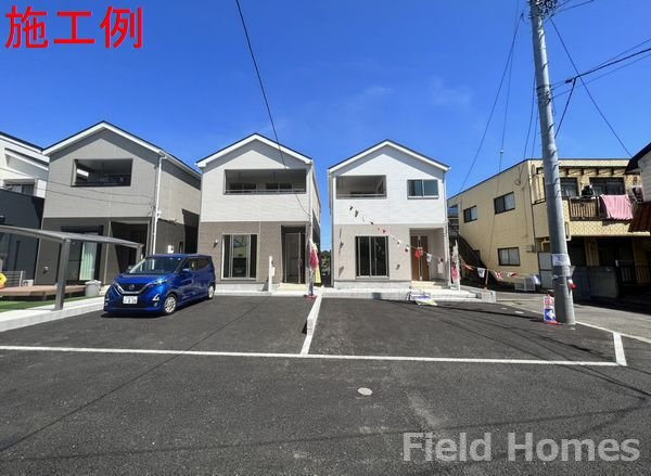 綾瀬市早川新築戸建て　第6-1号棟の外観|外観施工例