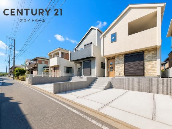 横浜市南区中里４丁目の新築一戸建の前面道路含む現地写真|閑静な住宅街につき住環境良好です♪