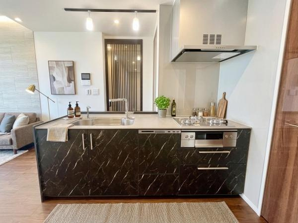 【キッチン】 | プラウドタワー二子玉川 | キッチンスペースは広々しており、家事もはかどります♪