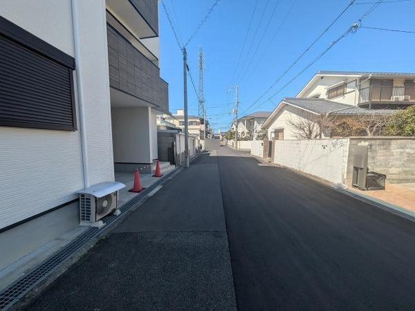 【前面道路含む現地写真】 | 大阪市東淀川区北江口4丁目　中古戸建