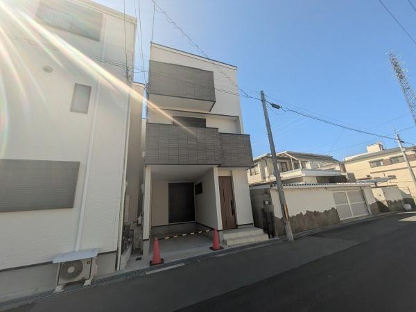 【前面道路含む現地写真】 | 大阪市東淀川区北江口4丁目　中古戸建