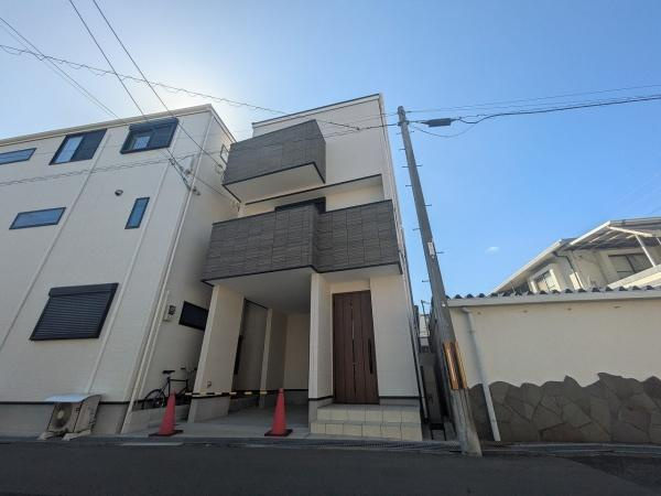 【前面道路含む現地写真】 | 大阪市東淀川区北江口4丁目　中古戸建