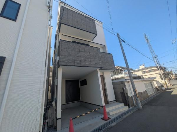 【前面道路含む現地写真】 | 大阪市東淀川区北江口4丁目　中古戸建
