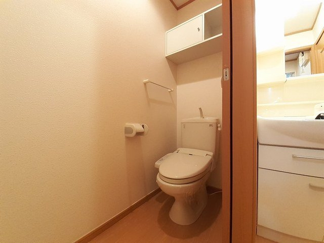 シエル黒瀬Ⅱのトイレ|清潔感のあるトイレです