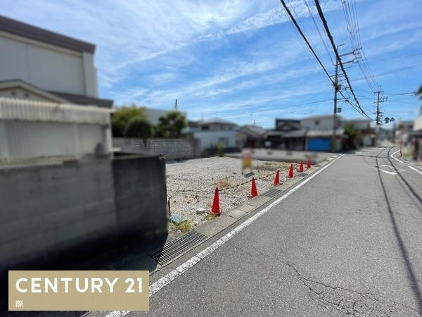 和歌山市鳴神　土地の前面道路含む現地写真