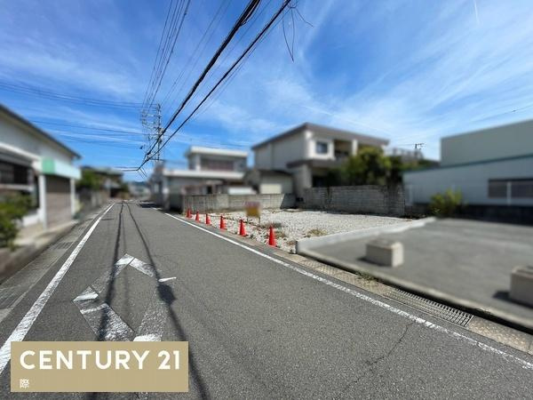 和歌山市鳴神　土地の前面道路含む現地写真