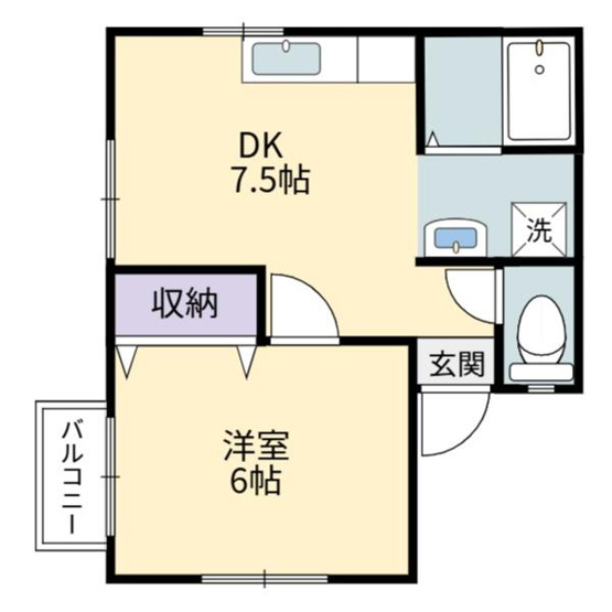 【間取り】 | コーポカモン