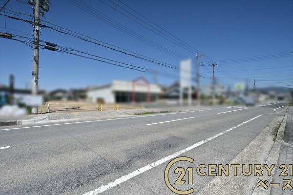 磯城郡田原本町阪手　宅地２　建築条件なし土地の前面道路含む現地写真|■現地撮影写真■お気軽にお問い合わせください！