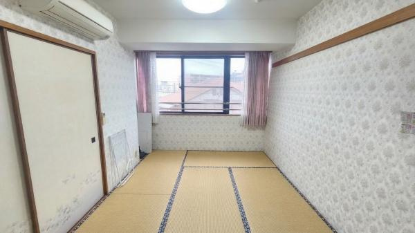 【和室】 | ハーティ忍ケ丘　一番館　中古マンション | 窓からの風通しが良好な和室となります♪