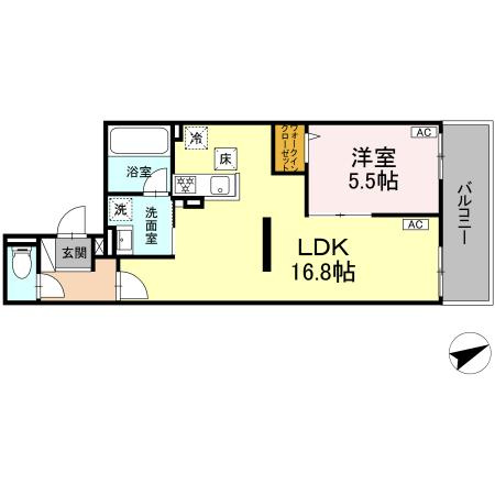 【間取り】 | D-residence稲城-ディーレジデンスイナギ-