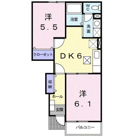 【間取り】 | ビーミングベルⅠ