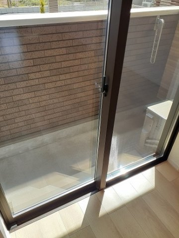 エヴァーグリーンのバルコニー