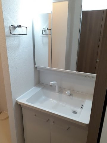 エヴァーグリーンの洗面所