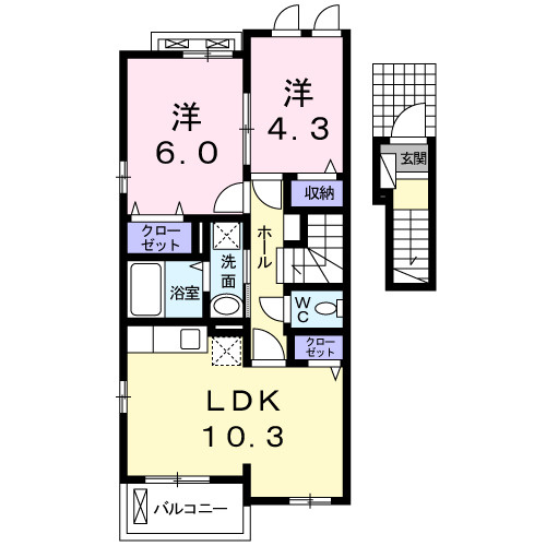 ラグランジュの間取り