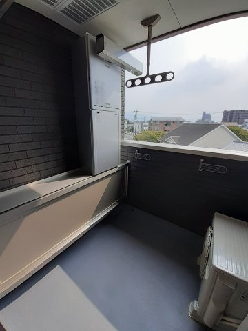 Ｉ・ＶＩＬＬＡＧＥ大手町　Ｃのバルコニー