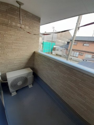 Ｈｅａｒｔ未来　政枝　Ｃのバルコニー