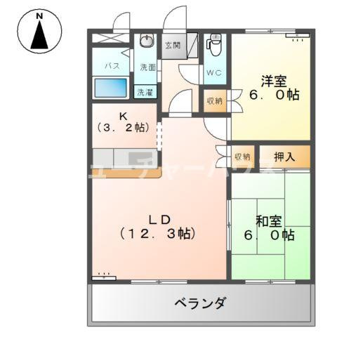 クリアジェイド（Ｃｌｅａｒ　Ｊａｄｅ）の間取り