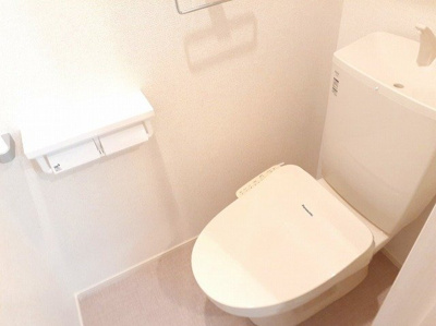 【トイレ】 | アダージオＡ | 清潔感のあるトイレです