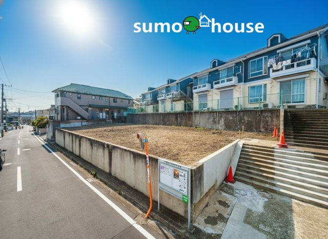 横浜市旭区中希望が丘　3区画の前面道路含む現地写真|前面道路含む現地写真です