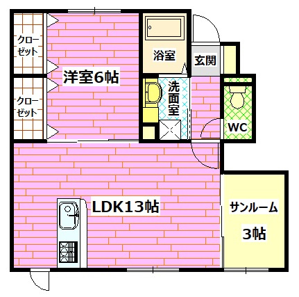 ソラーナの間取り