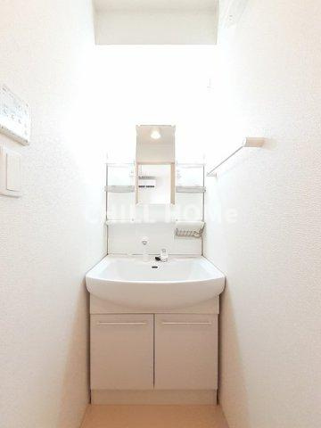 プレッソＡの洗面所|当社、チルホームのHPもご覧ください(^^)/物件情報多数♪