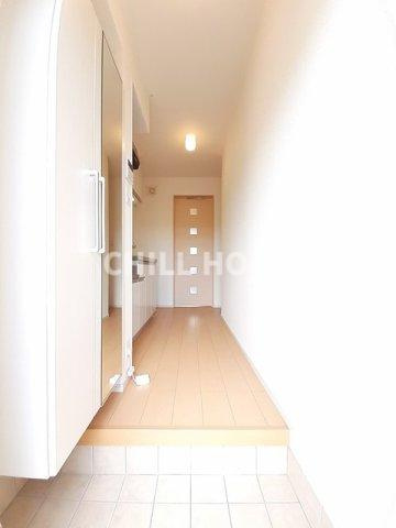 プレッソＡの玄関|当社、チルホームのHPもご覧ください(^^)/物件情報多数♪