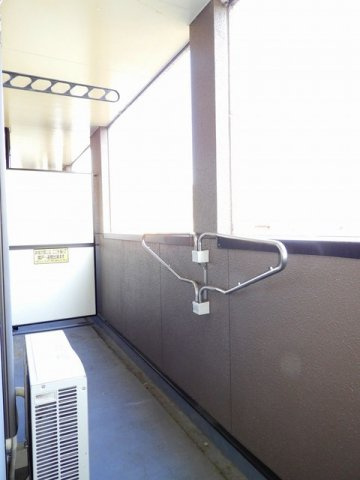 エスポワール吉田のバルコニー|バルコニー付きです