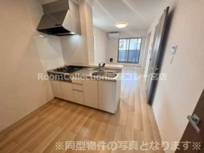 【キッチン】 | イ・ラヴィエＢ | ※同型物件の写真となります※