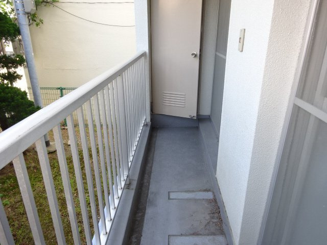 垂水農住5号棟のバルコニー