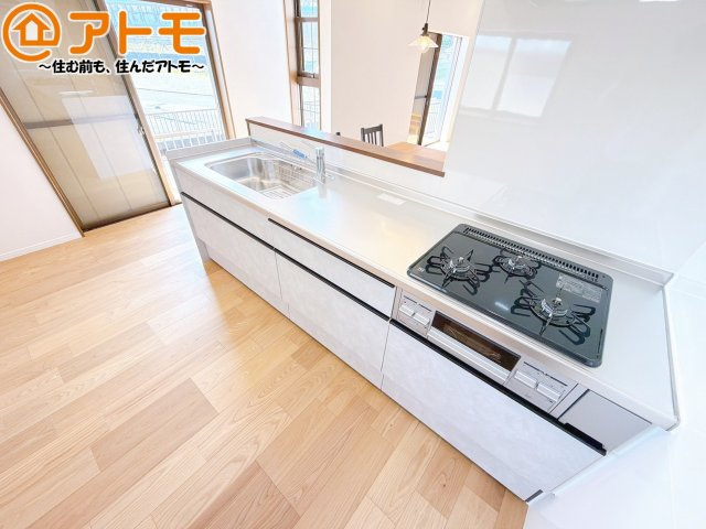 【キッチン】 | 駿河区青木　中古戸建 | 対面式のキッチンはリビングを見渡すことができるので安心♪家族の会話も増えそうですね♪