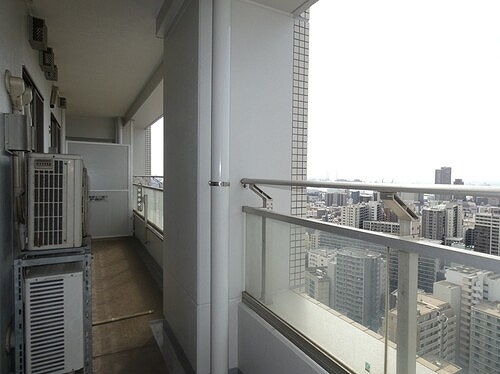 ＣＨＩＢＡ　ＣＥＮＴＲＡＬ　ＴＯＷＥＲのバルコニー|※内装工事前写真です。