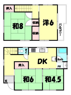 【間取り】 | 舞子坂3丁目戸建
