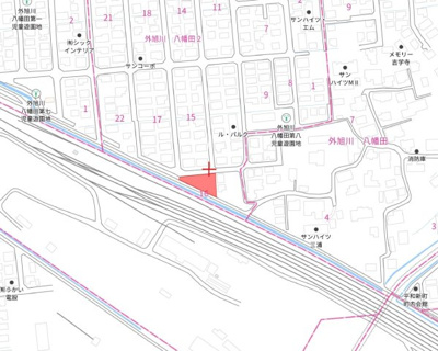 【地図】 | 秋田市外旭川八幡田