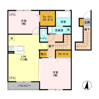 【間取り】 | フォーゲルテラス　オランジュⅥ | フォーゲルテラス　オランジュⅥ