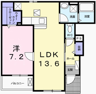 【間取り】 | フィレール　デュ　トラジャⅥ