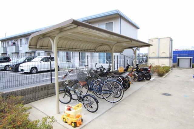 レオネクスト花見川のその他共用部分|　花見川　駐輪場(^^)/