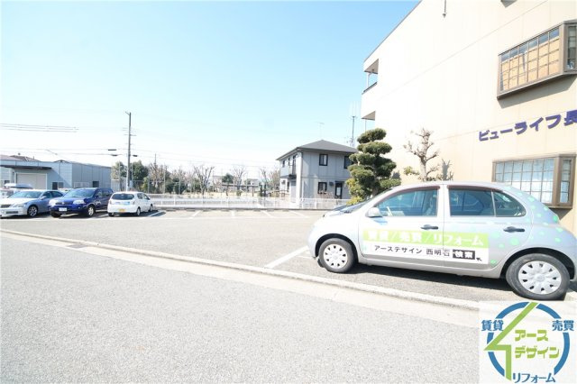 ビューライフ長畑の駐車場