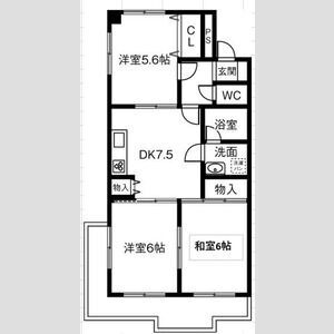 ハイツリッチモンドA棟・Ｂ棟の間取り
