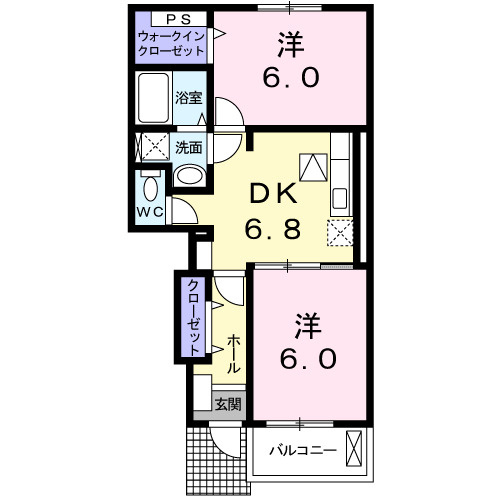 フリーデの間取り