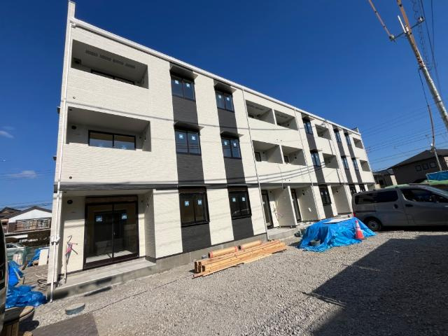 パークエステートⅠの外観|建築現場