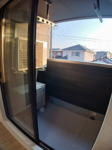 シュタットＢのバルコニー|広々としたバルコニーです