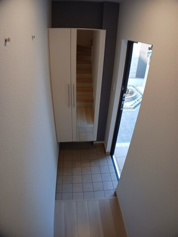 シュタットＢの玄関|ゆったりとした玄関です