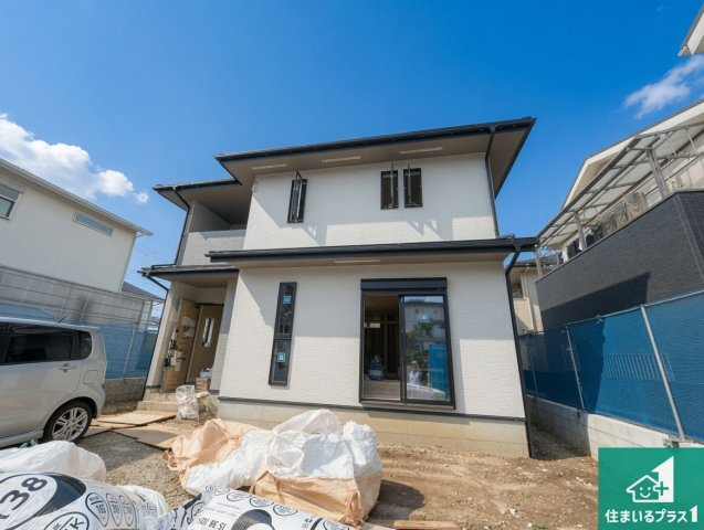 ★宇治市宇治下居　新築一戸建ての外観|現在の進捗状況です！順調に作業進行中、完成が待ち遠しいです！詳細の間取り等、お気軽にお問い合わせください！