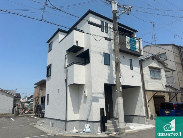 1(土)2(日)現地説明会！◆堺市美原区北余部　限定1邸の外観|お客様に長く安心して住んでいだだける事にこだわった家づくり！住んでからのアフターサービスにもしっかりと取り組んでいます！
