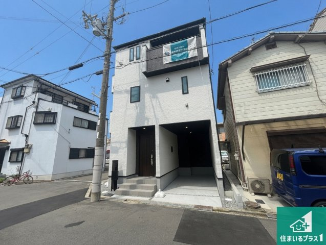 1(土)2(日)現地説明会！◆堺市美原区北余部　限定1邸の外観|安心の10年保証！外観を美しく保ち、雨水で汚れを落とします！気になることがありましたら、お気軽にお問い合わせください！