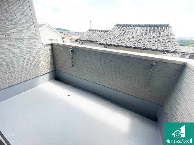 川辺郡猪名川町伏見台　第2期　新築一戸建てのバルコニー|日当たりのよいバルコニー！お部屋が開放的に！