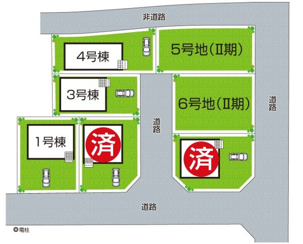 ★亀岡市曽我部町寺長縄手　第4期　新築一戸建ての区画図|全7区画