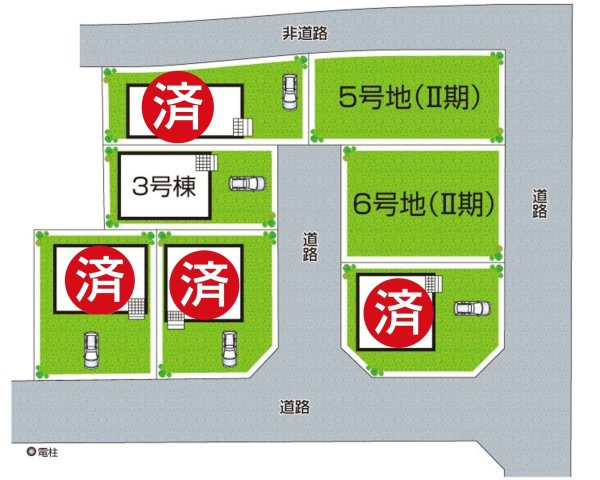 ★亀岡市曽我部町寺長縄手　第4期　新築一戸建ての区画図|全7区画